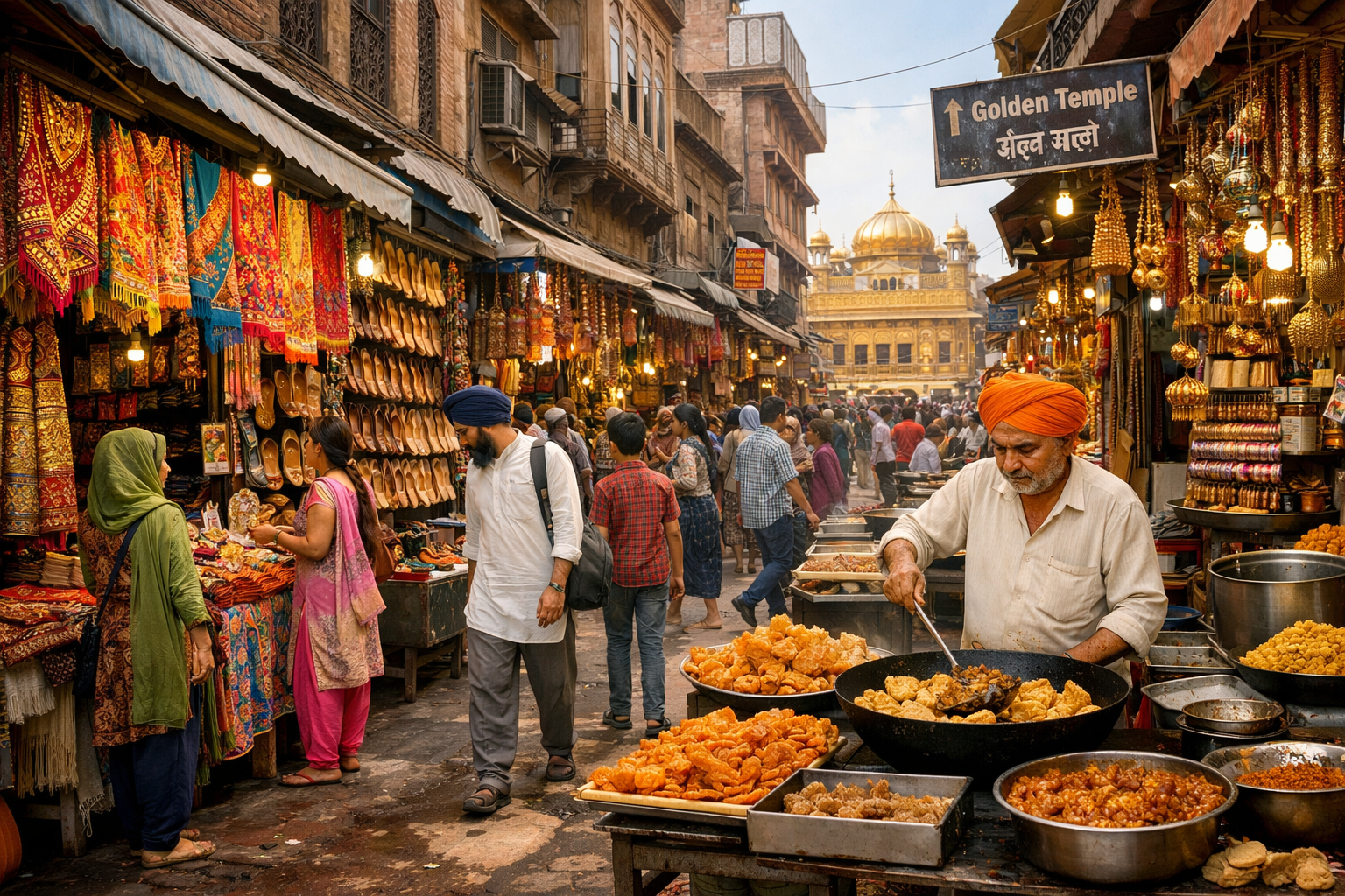 Amritsar Old City Streets